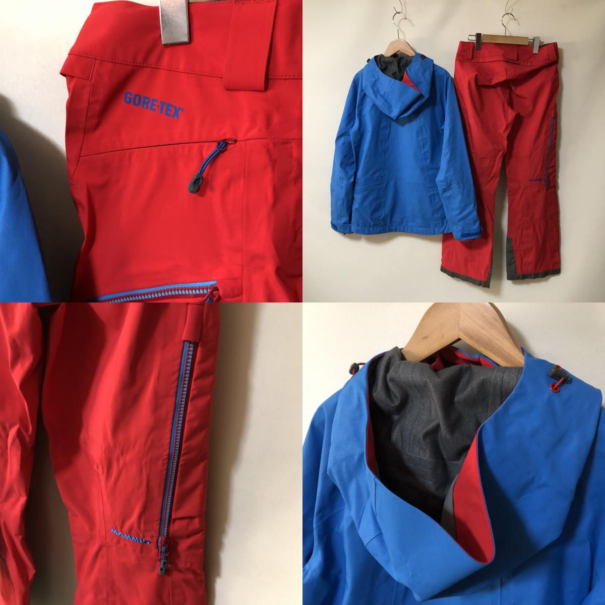 マムート！スキーウェア上下セット レディースS・M s795 美品 MAMMUT