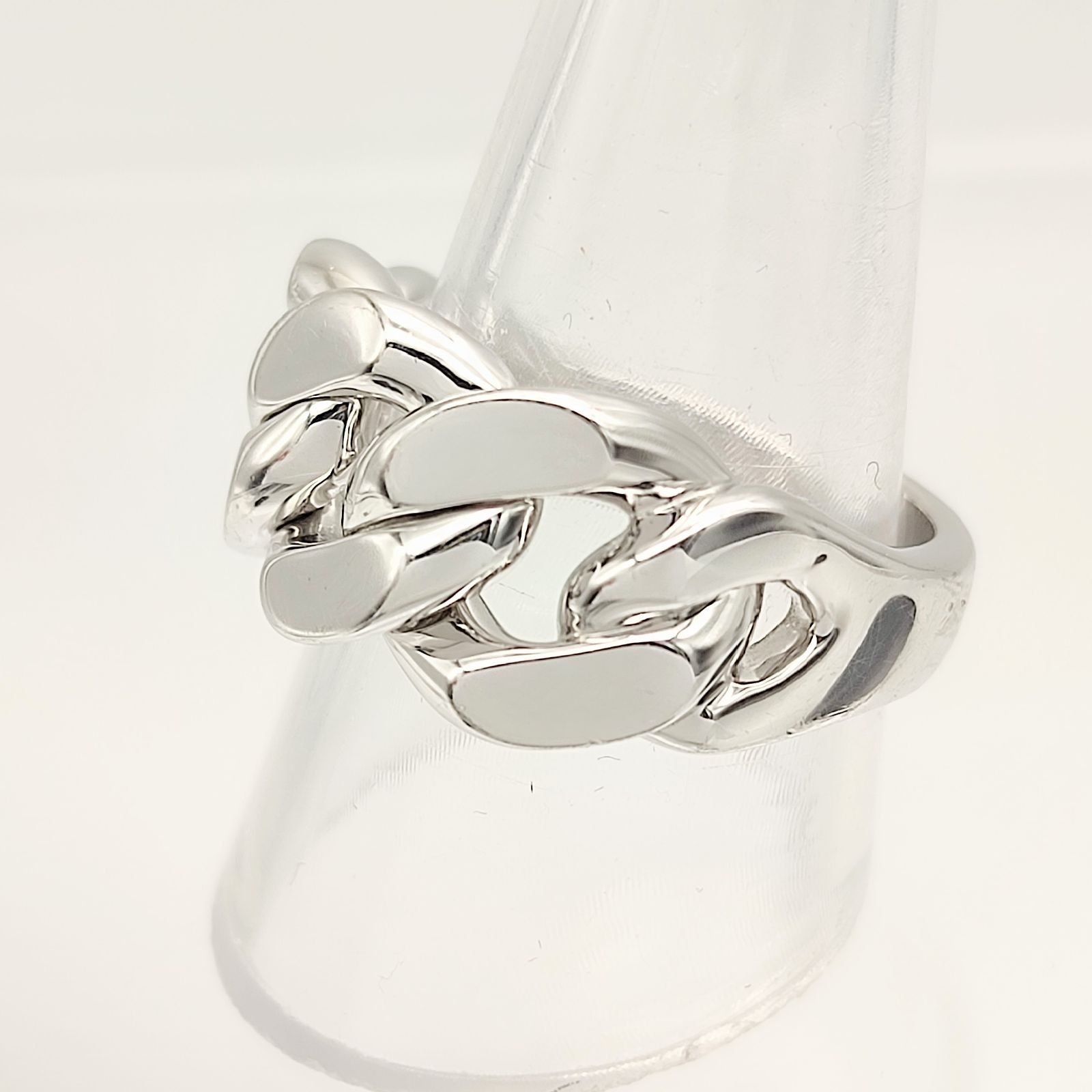 美品】Tom Wood トムウッド Dean Ring ディーンリング チェーン SILVER