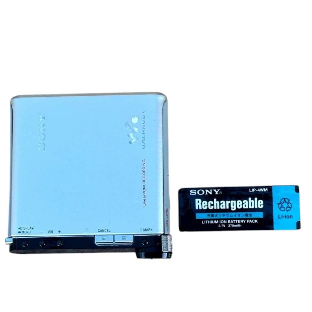 SONY Hi-MD ウォークマン MZ-RH1 SONY Hi-MD MZ-RH1 ソニー MDウォークマン 【動作確認済み】 911