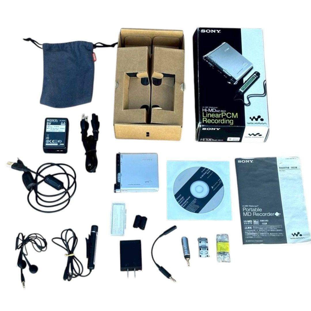 SONY Hi-MD MZ-RH1 ソニー MDウォークマン 【動作確認済み】 911