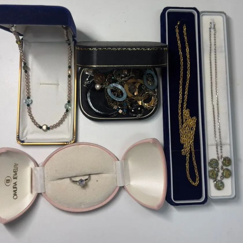 ◎ A1 遺品整理 生前整理 指輪 ネックレス まとめ売り 大量 断捨離 終