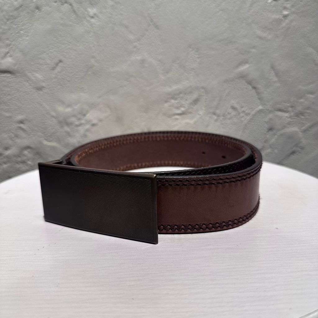Dior HOMME ディオールオム 05SS Leather Belt レザーベルト ブラウン