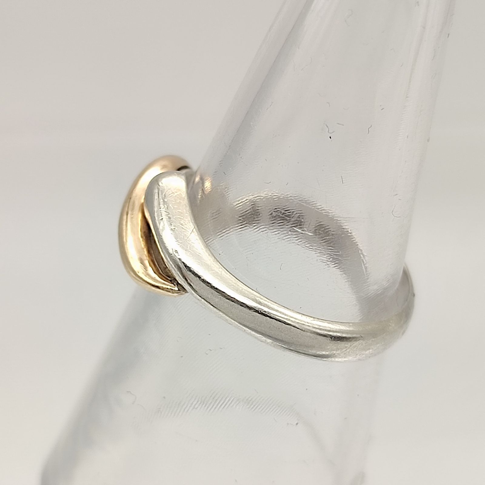 美品】odo オド コンビデザインリング SILVER K10×シルバー925 15号 