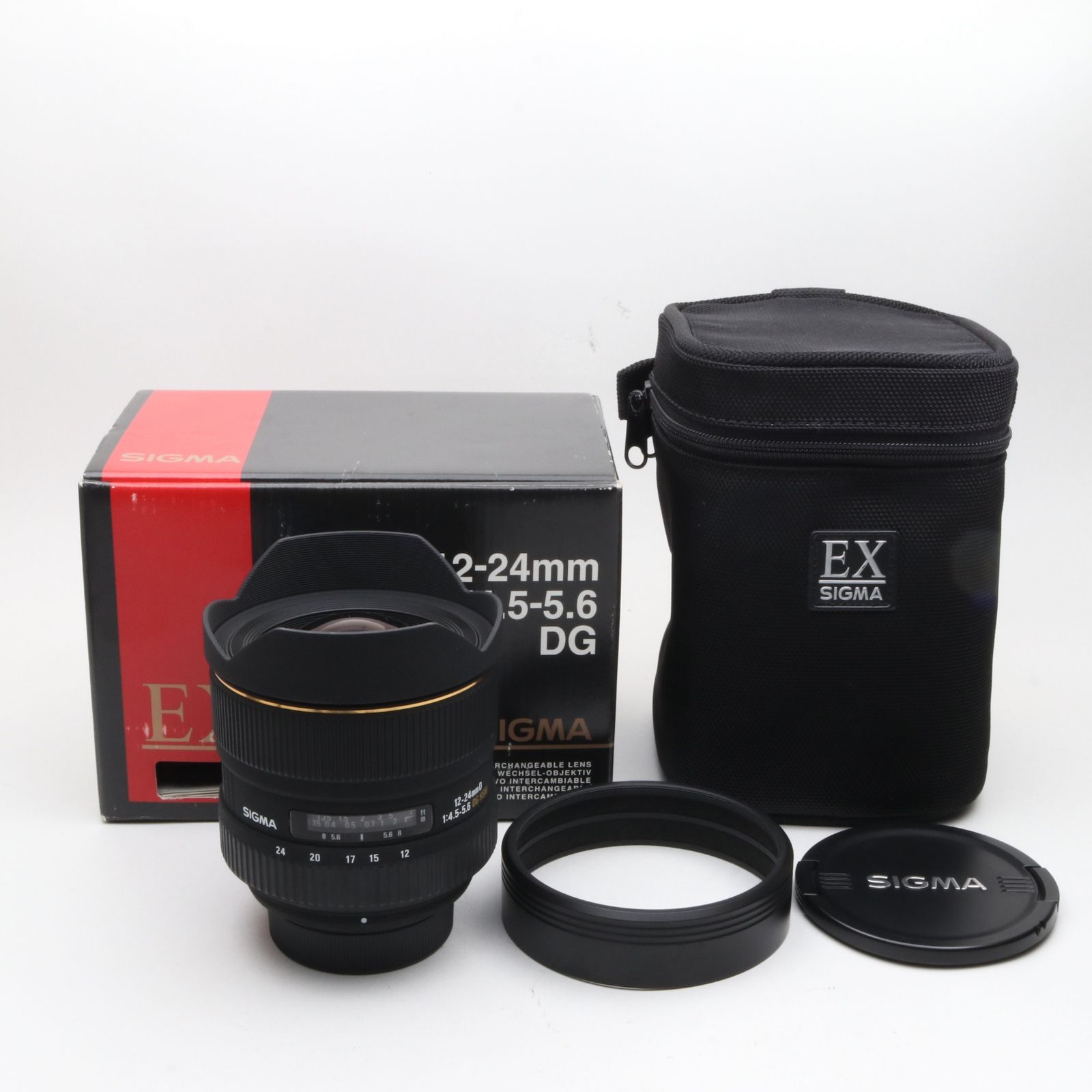 Sigma シグマ 12-24mm F4.5-5.6 EX DG ASPHERICAL ニコン用 12-24mm f⁄