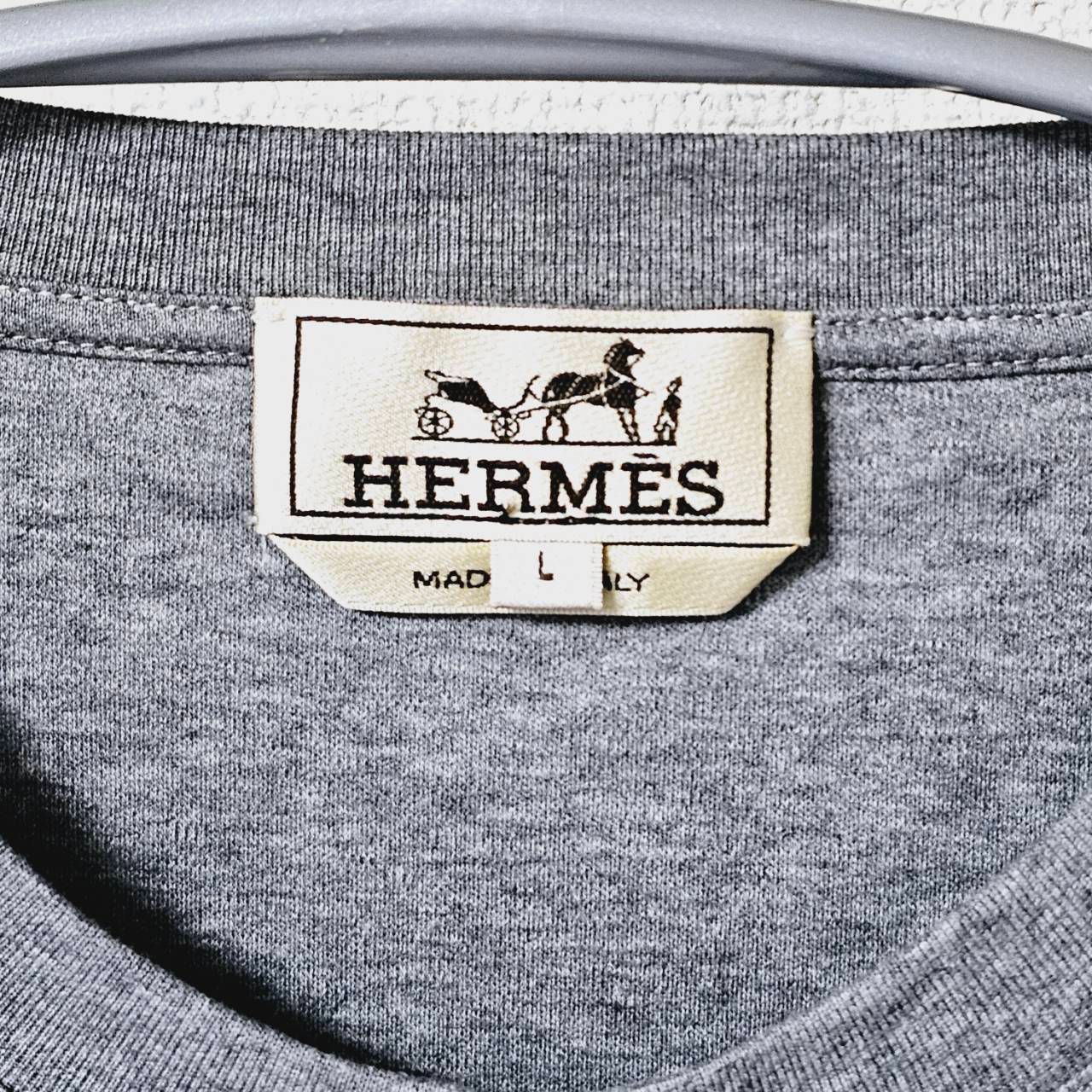 HERMES エルメス Tシャツ サドルステッチ メンズ - メルカリ