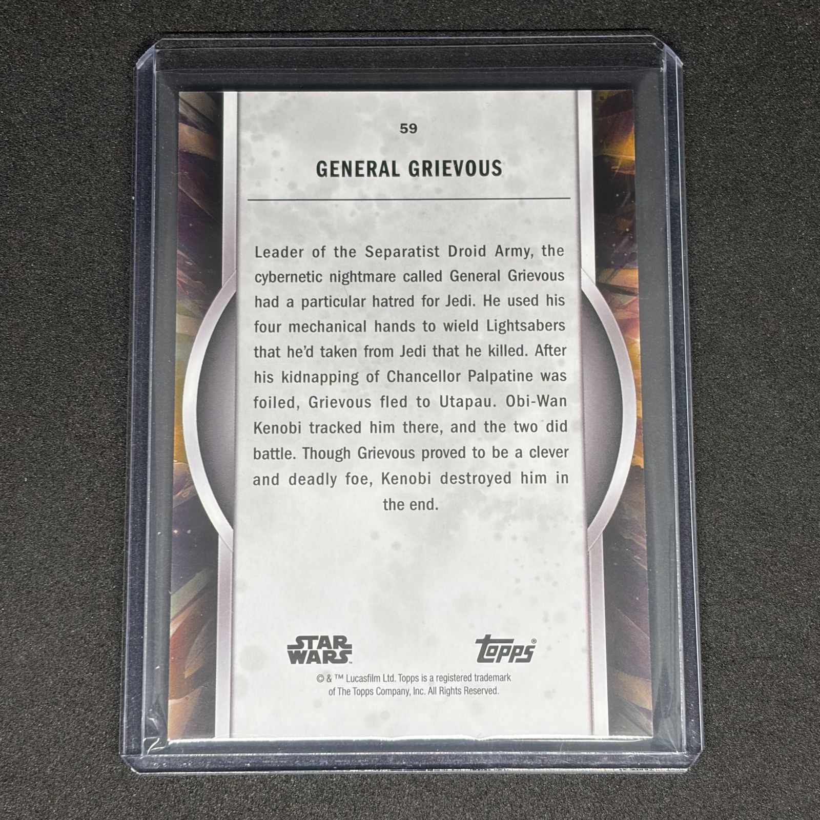 General Grievous / グリーヴァス将軍 2022 Topps スターウォーズ