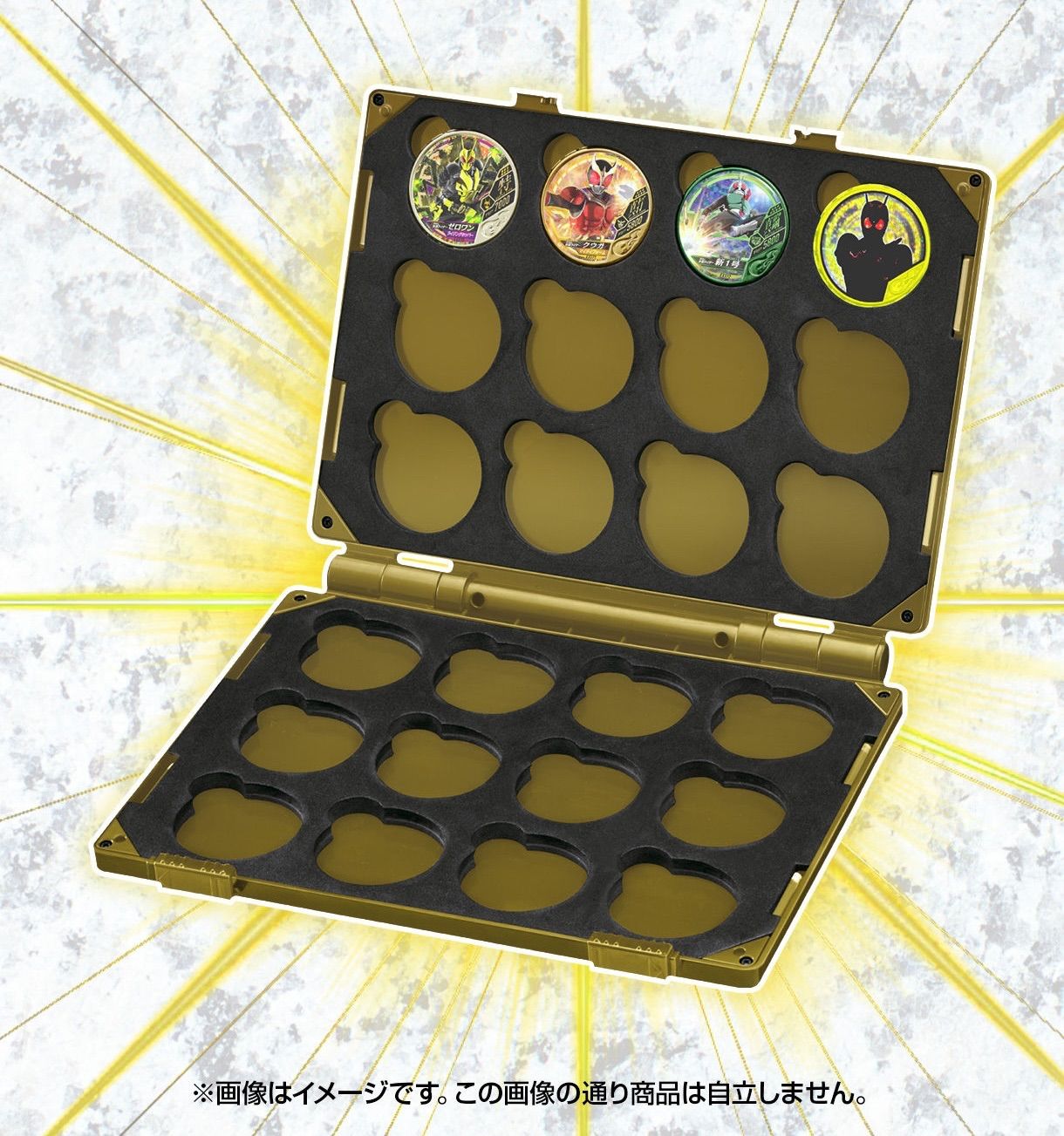 仮面ライダー ブットバソウル オフィシャルメダルホルダーGOLD - メルカリ