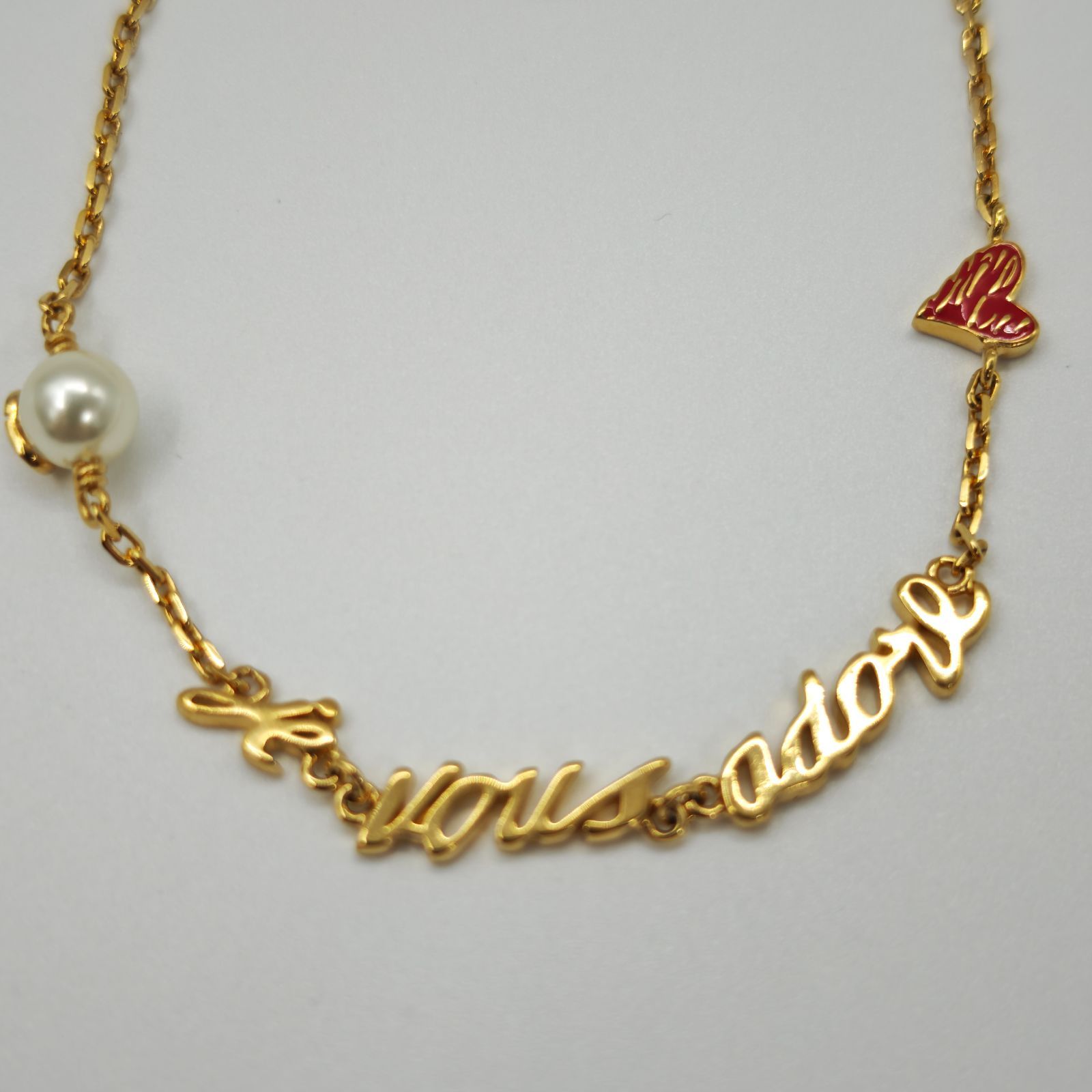 中古】Christian Dior ブレスレット Amour Je Vous Adore - メルカリ