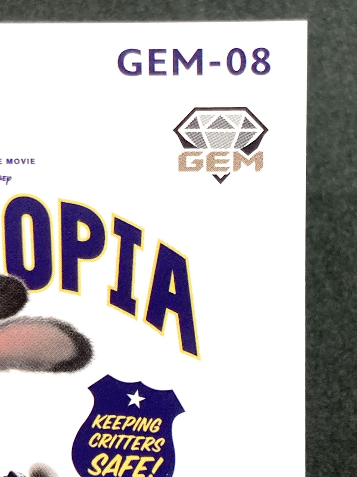 2025 EPOCH ズートピア ジュディ・ホップス GEM-08 シリアル - メルカリ