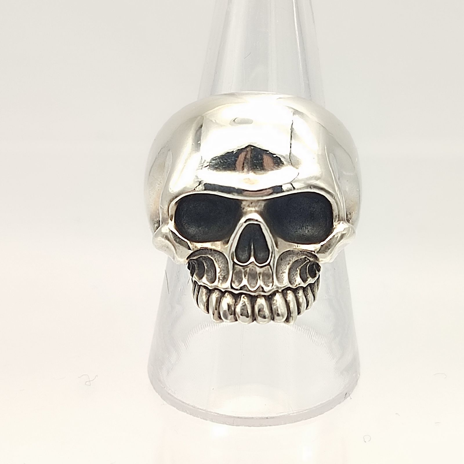 MARS マーズ　シルバーリング SKULL CLOWN　スカル　クラウン 美品】Clown Menu クラウンメニュー アクアシルバー スカルリング