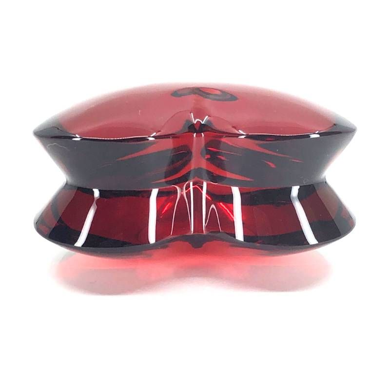 美品・箱付き】Baccarat バカラ／ザンザン ハート レッド ペーパー
