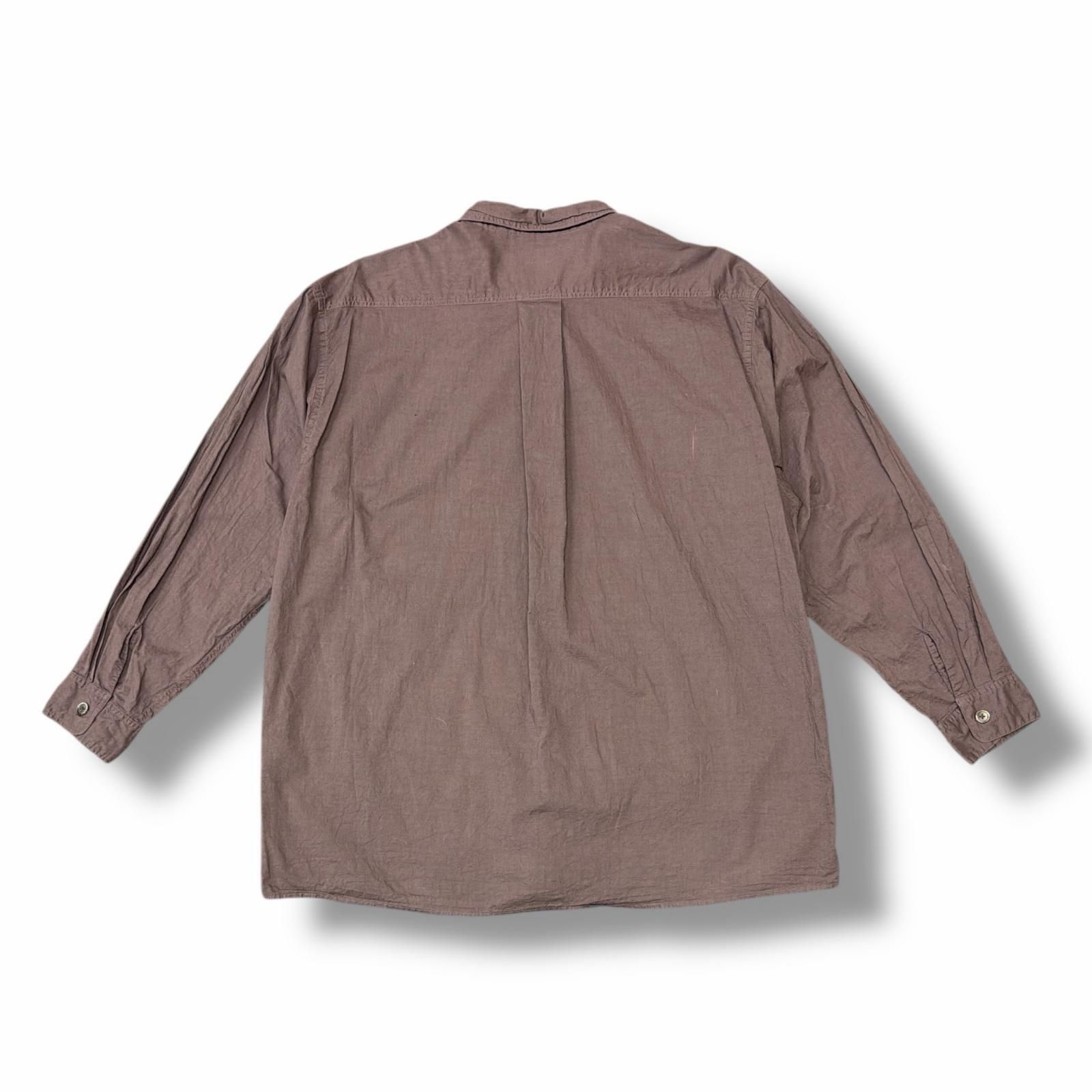 参考上代31900円 未使用 holk CottonLinen Shirt コットンリネンシャツ