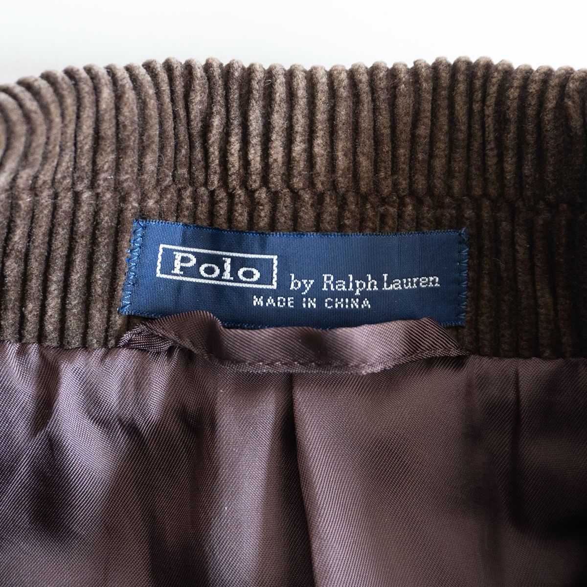 美品】POLO RALPH LAUREN【レザー エルボーパッチ コーデュロイ