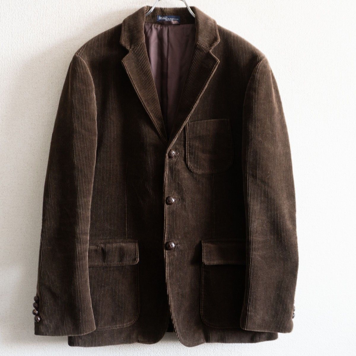 美品】POLO RALPH LAUREN【レザー エルボーパッチ コーデュロイ