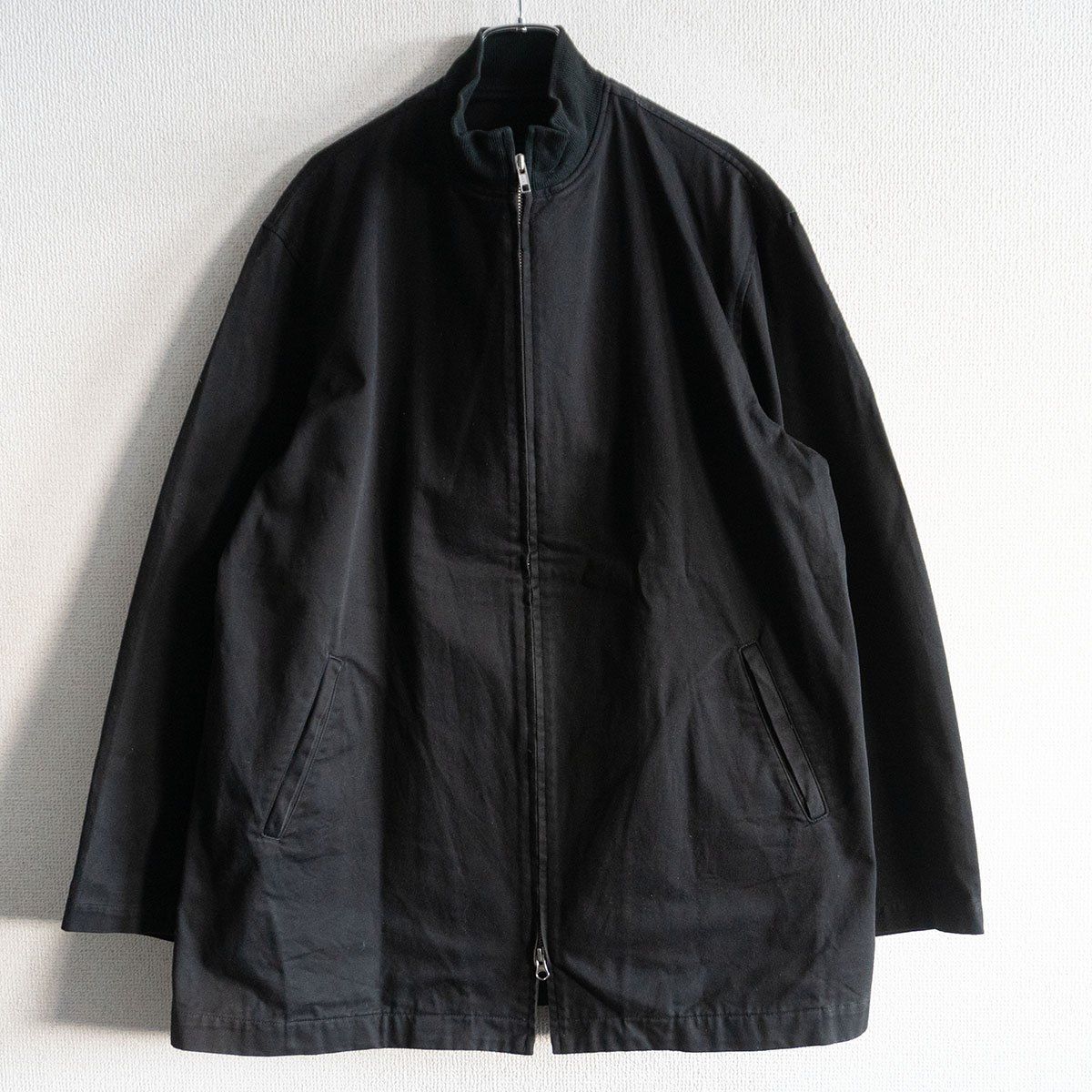 c*様 Y’s for men コットンジャケット ブラック 雰囲気抜群】Y's for men【コットン ジップ ジャケット】4 YOHJI
