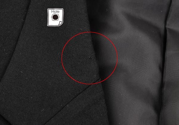 ヨウジヤマモトプールオムYohji Yamamoto POUR HOMME ウールギャバ