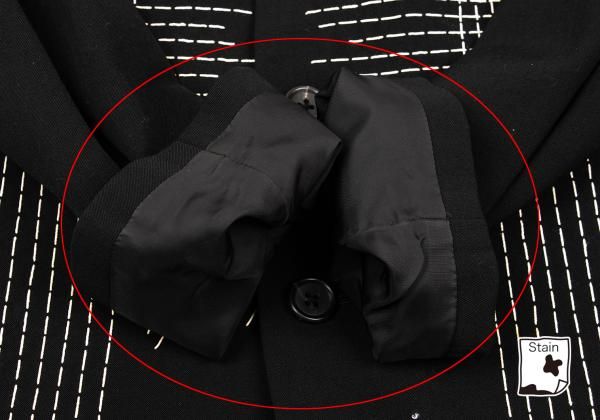 ヨウジヤマモトプールオムYohji Yamamoto POUR HOMME ウールギャバ