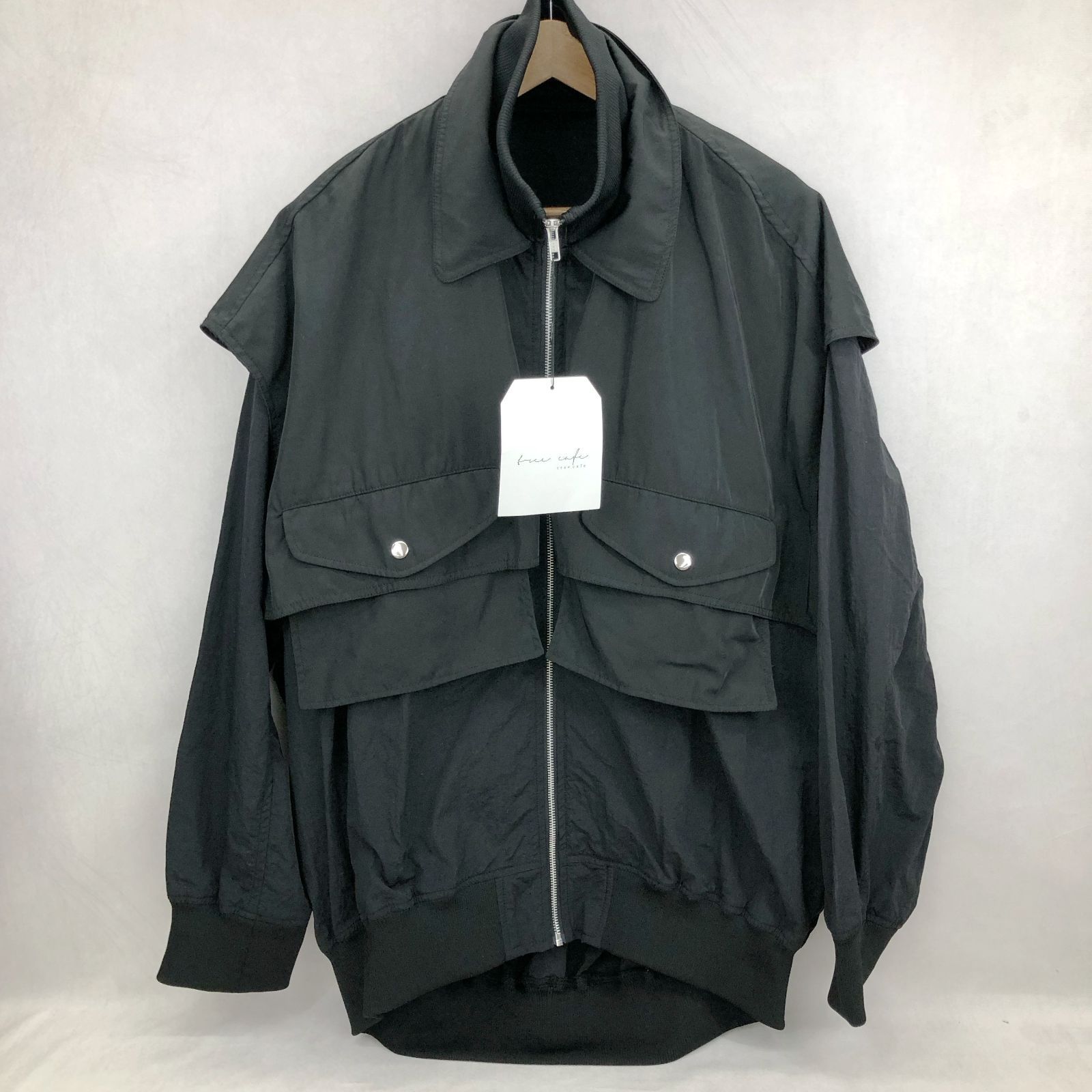 antiqua アンティカ treecafe レイヤード風 MA-1 YZ-00029 ナイロン