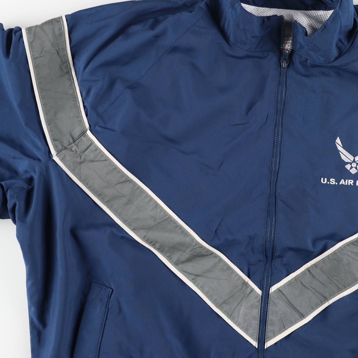 古着 米軍実品 U.S.AIR FORCE PTU トレーニングジャケット ウインド 