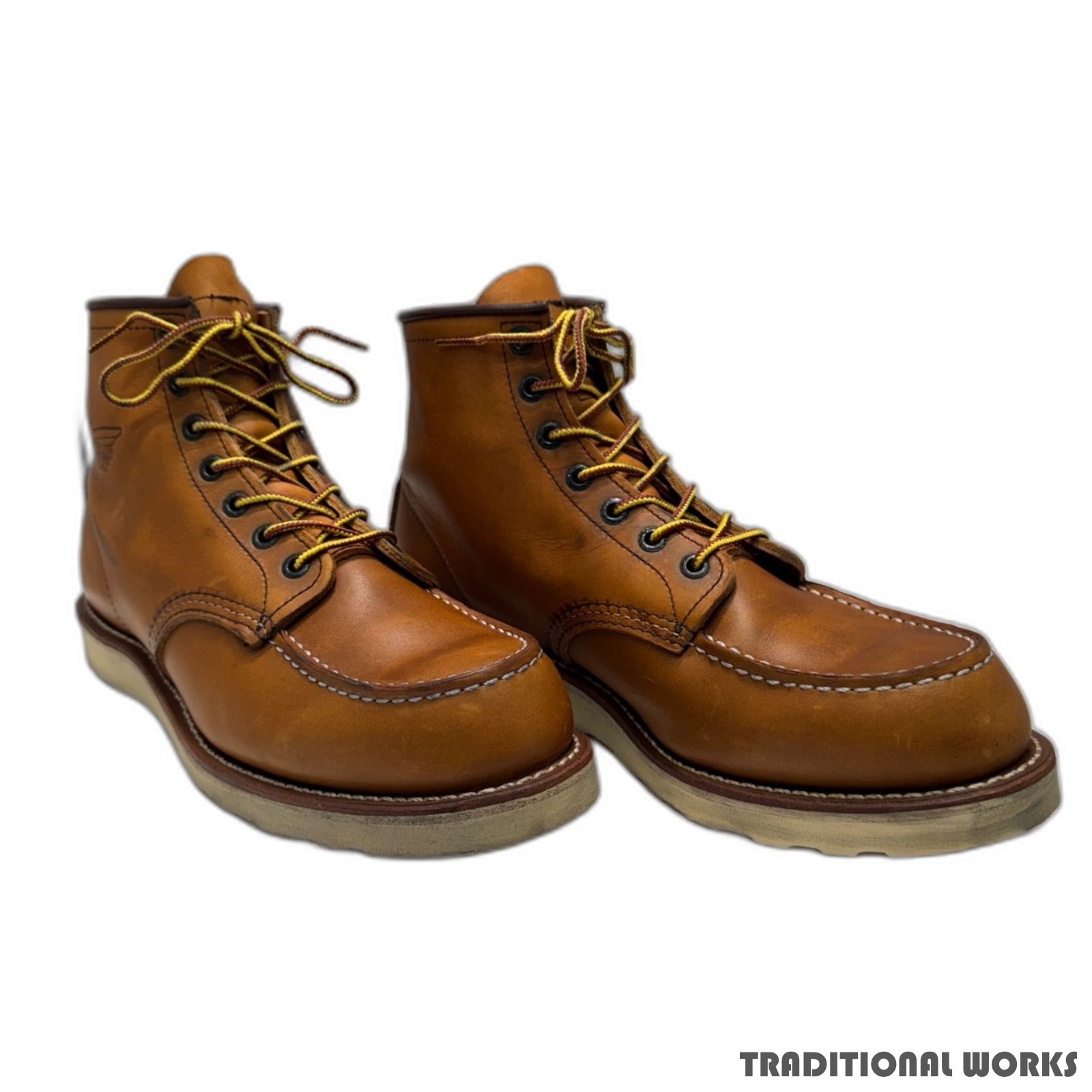 REDWING Red Wing レッドウィング 箱付き 875 アイリッシュセッター 6インチモックトゥブーツ オロイジナル 2011年 US9E USA製 - レッドウィング 875 アイリッシュセッター 10E 旧四角犬タグ