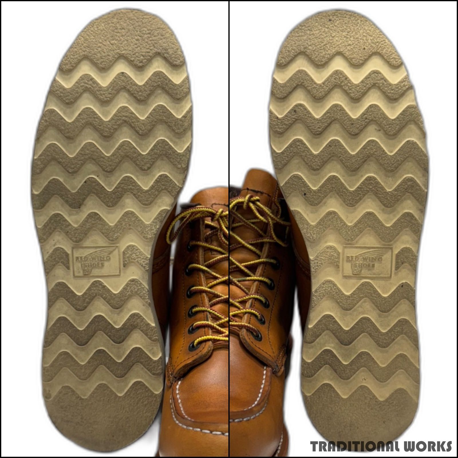 REDWING Red Wing レッドウィング 箱付き 875 アイリッシュセッター 6インチモックトゥブーツ オロイジナル 2011年 US9E USA製 - レッドウィング 875 アイリッシュセッター 10E 旧四角犬タグ