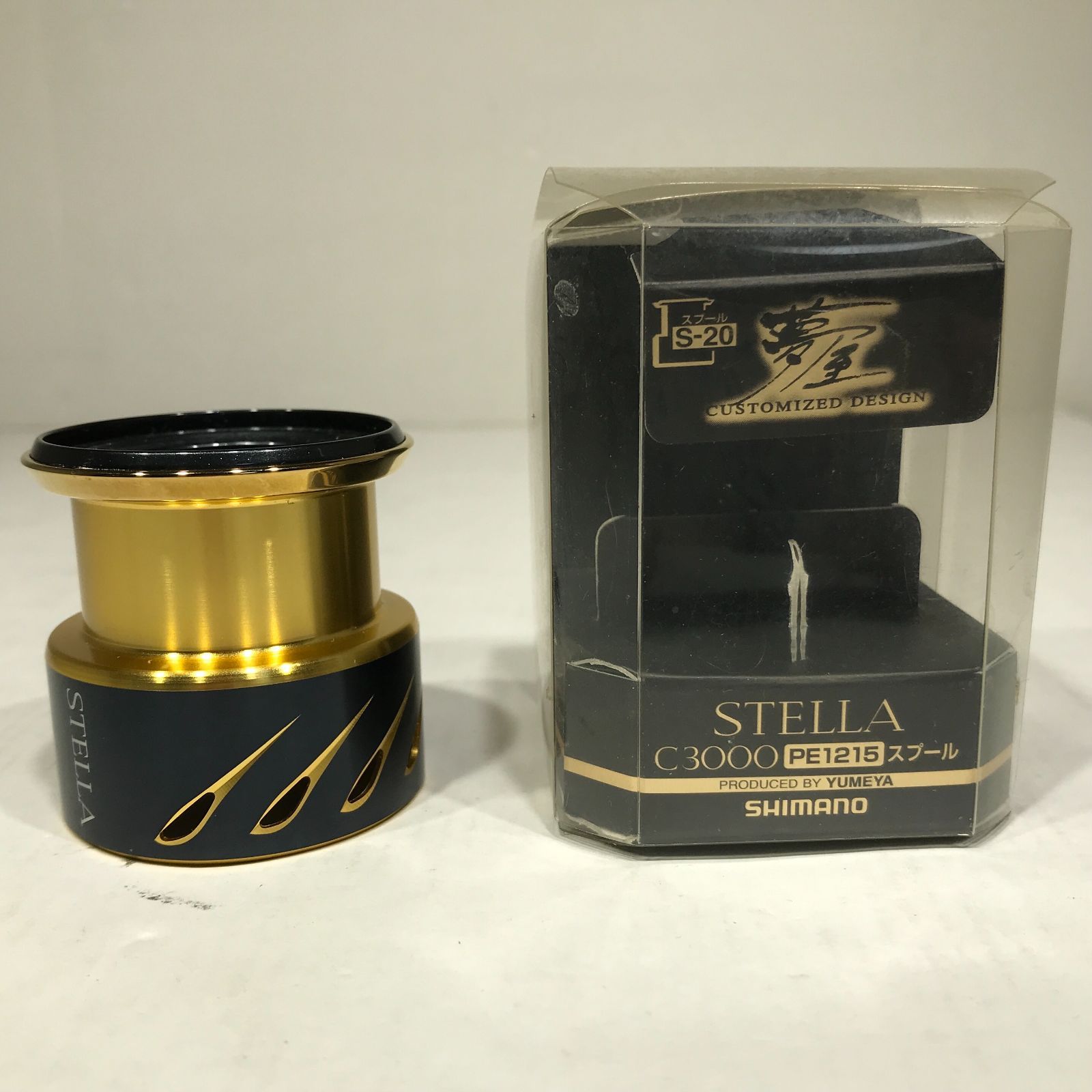城東73-164] SHIMANO シマノ 夢屋 14 ステラ C3000 PE1215 スプール