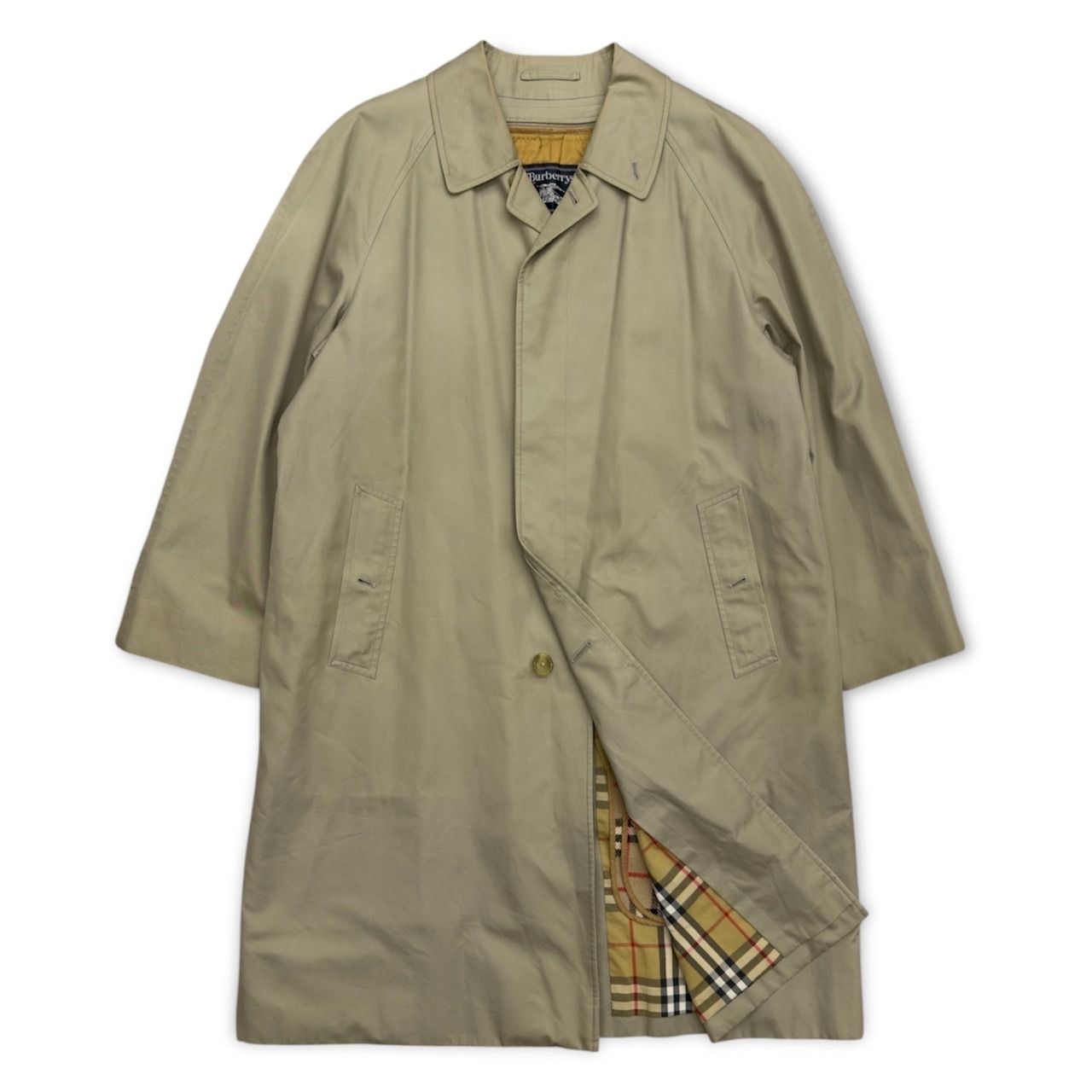90s burberrys coat バルマカンコート ステンカラーコート バーバリー
