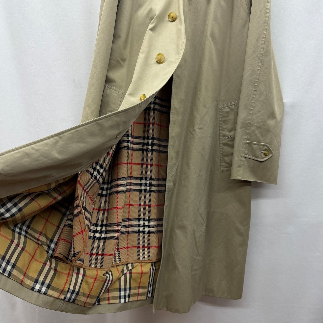 90s burberrys coat バルマカンコート ステンカラーコート バーバリー