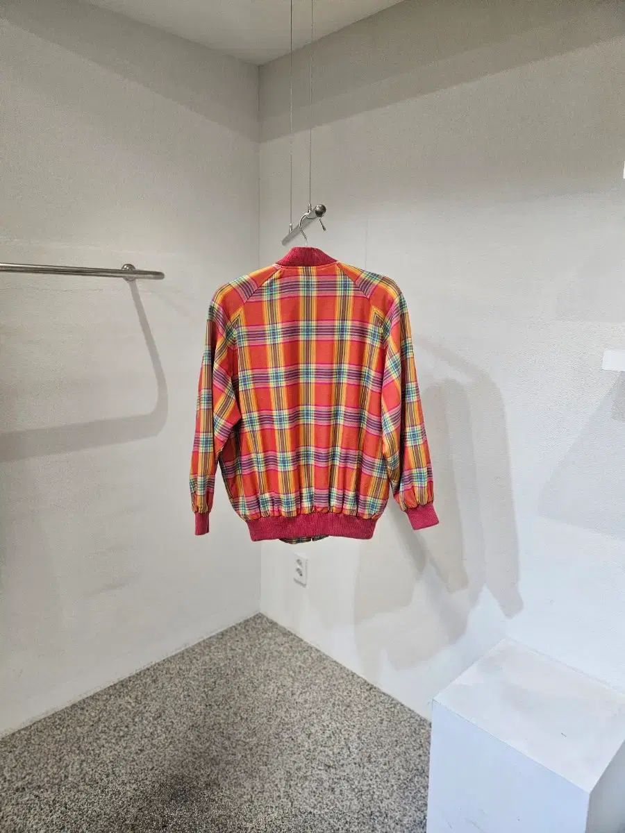 LACOSTE ラコステ タン CHECK チェック ブルゾン ジャケット ラコステ 