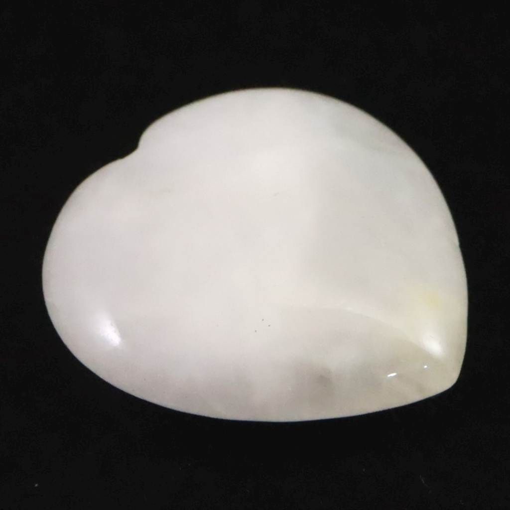 Hu0026E社 アゼツライト(AZOZEO) 25mmハート 証明書付 6.4g 【榎本通商75272】