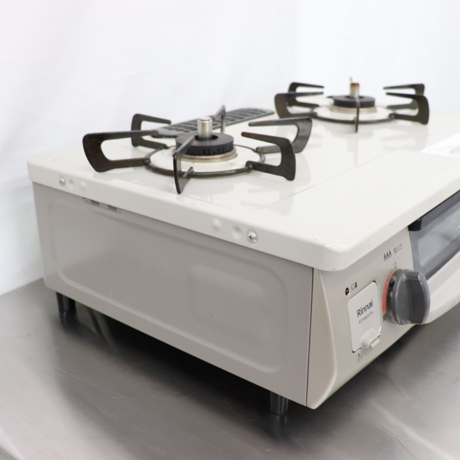 美品】Rinnai リンナイ RT34KJH7A-CL ガスコンロ 都市ガス 2023年製 
