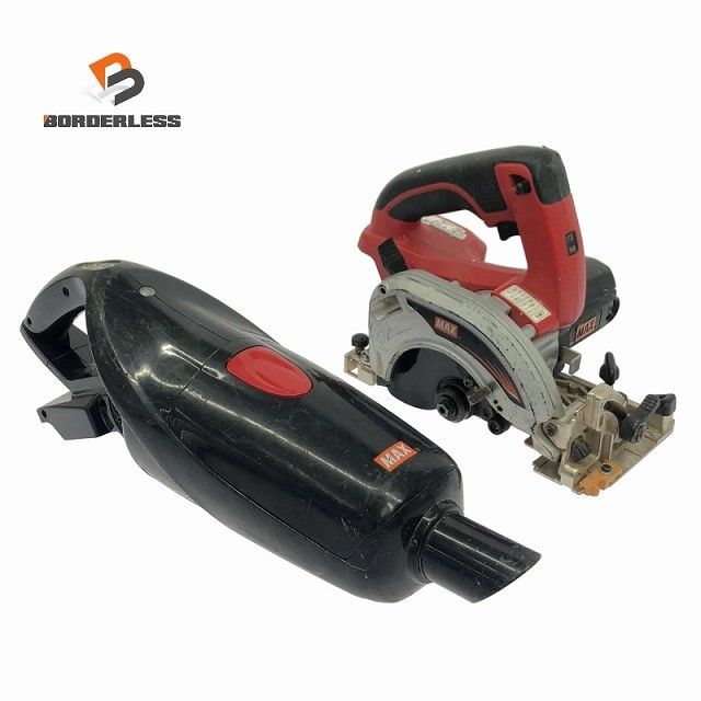 ☆中古品セット☆MAX マックス 14.4V 充電式丸のこ PJ-CS51 ハンディ 