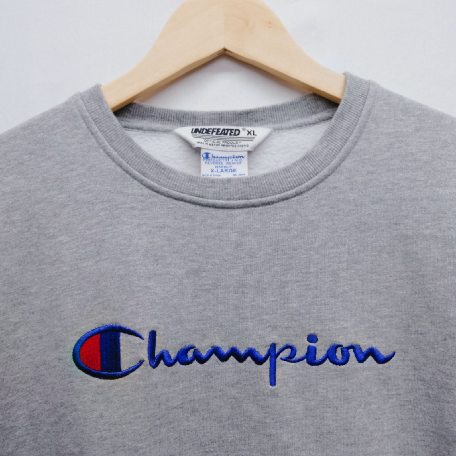 UNDEFEATED × Championリバースウィーブスウェットシャツ UNDEFEATED 
