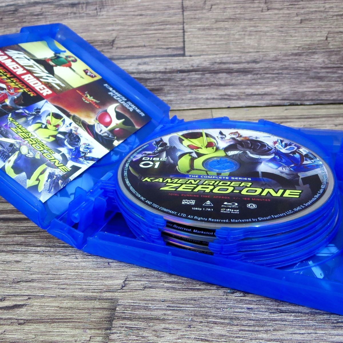 ○Kamen Rider 仮面ライダー 北米版Blu-ray BOX The Complete Series3