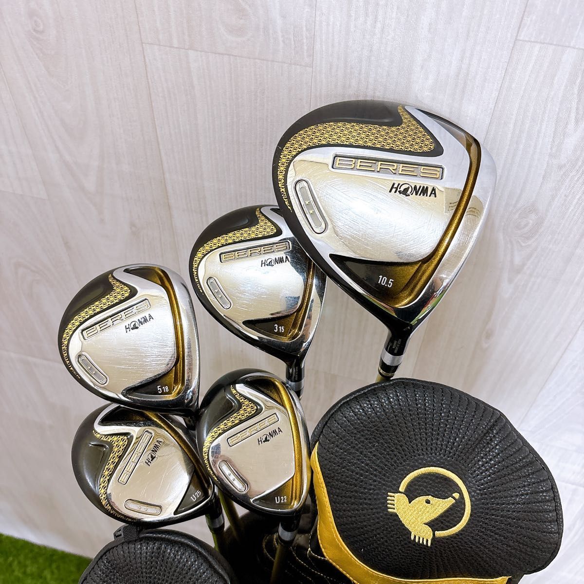 HONMA BERES 2019 星2 ホンマ ベレス ゴルフクラブセット 5本セット 右 