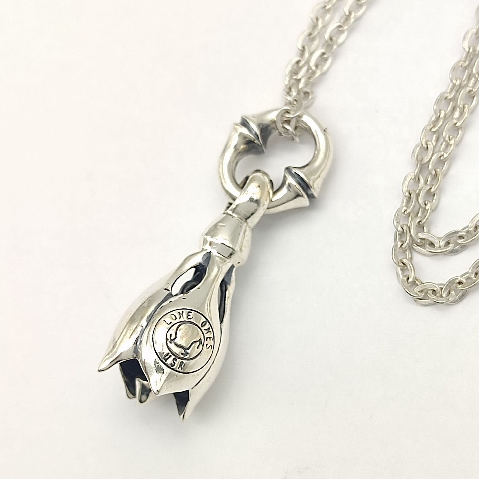 【美品/鑑定済み】LONEONES　ロンワンズ　ティアーベル　ペンダントトップ　S　SILVER　シルバー925　10.8g
