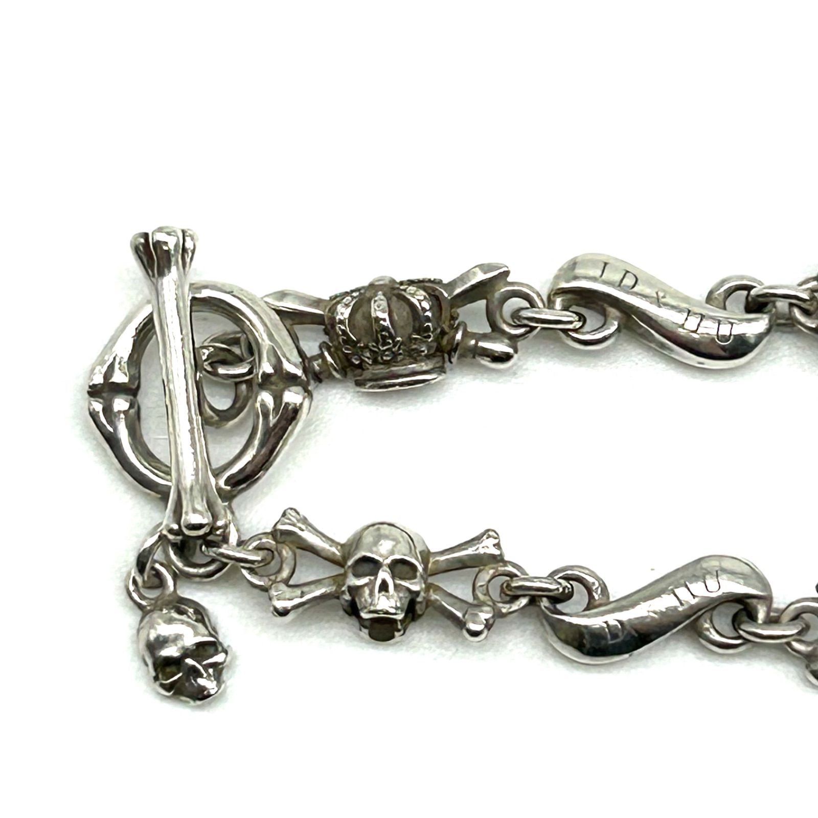 美品】Justin Davis ジャスティンデイビス ダブルクロス ブレスレット