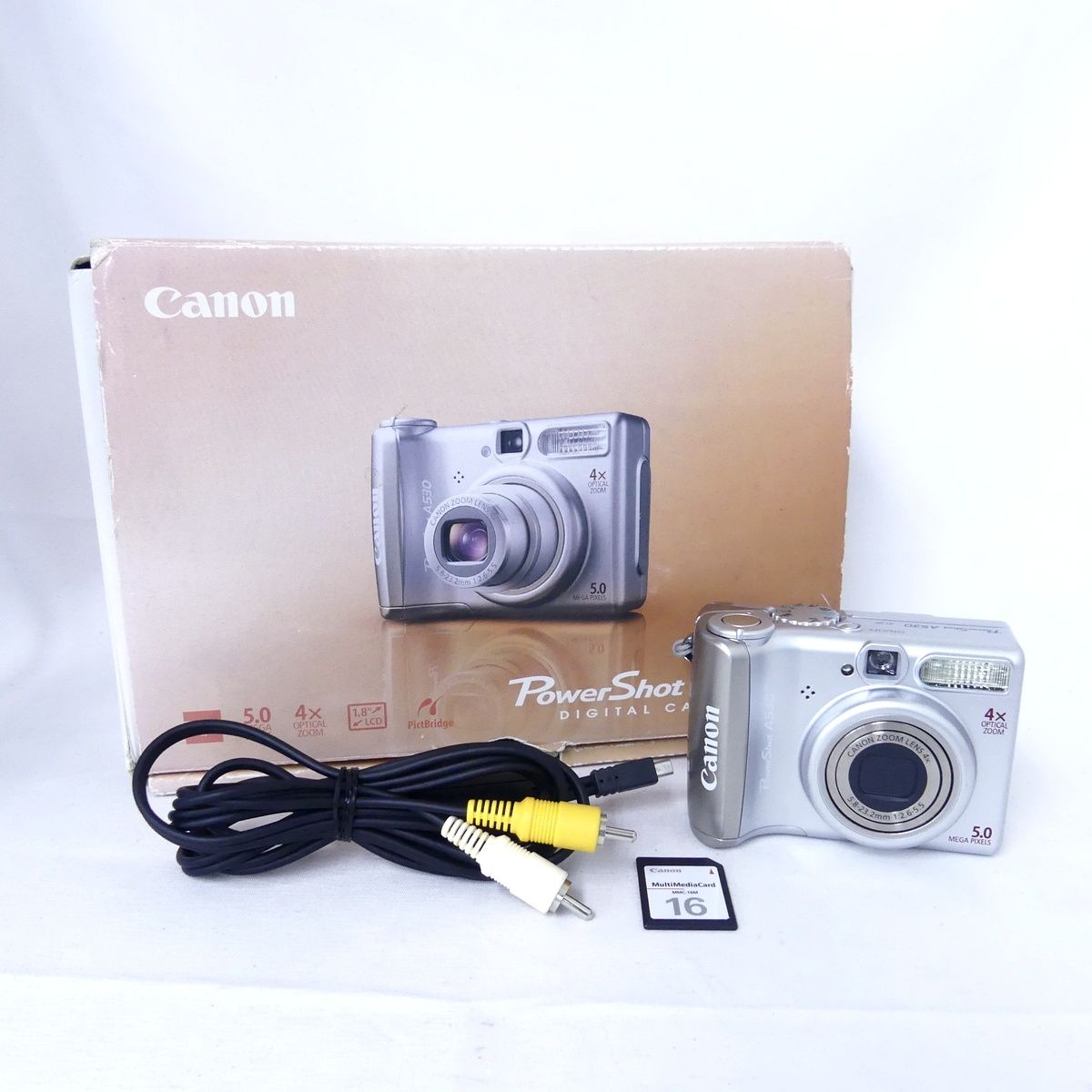 動作確認済み】Canon PowerShot A530 PC1184 CANON PowerShot A530