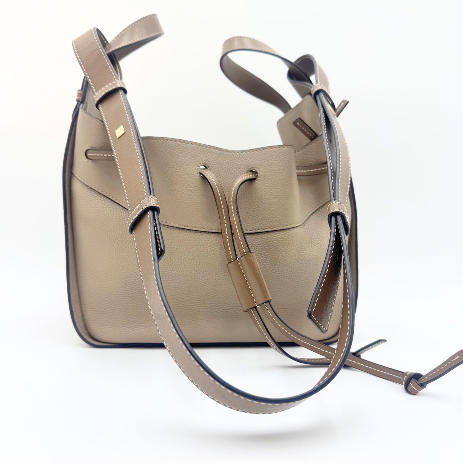 極美品 LOEWE ロエベ ハンモック ミニ ショルダーバッグ レザー 
