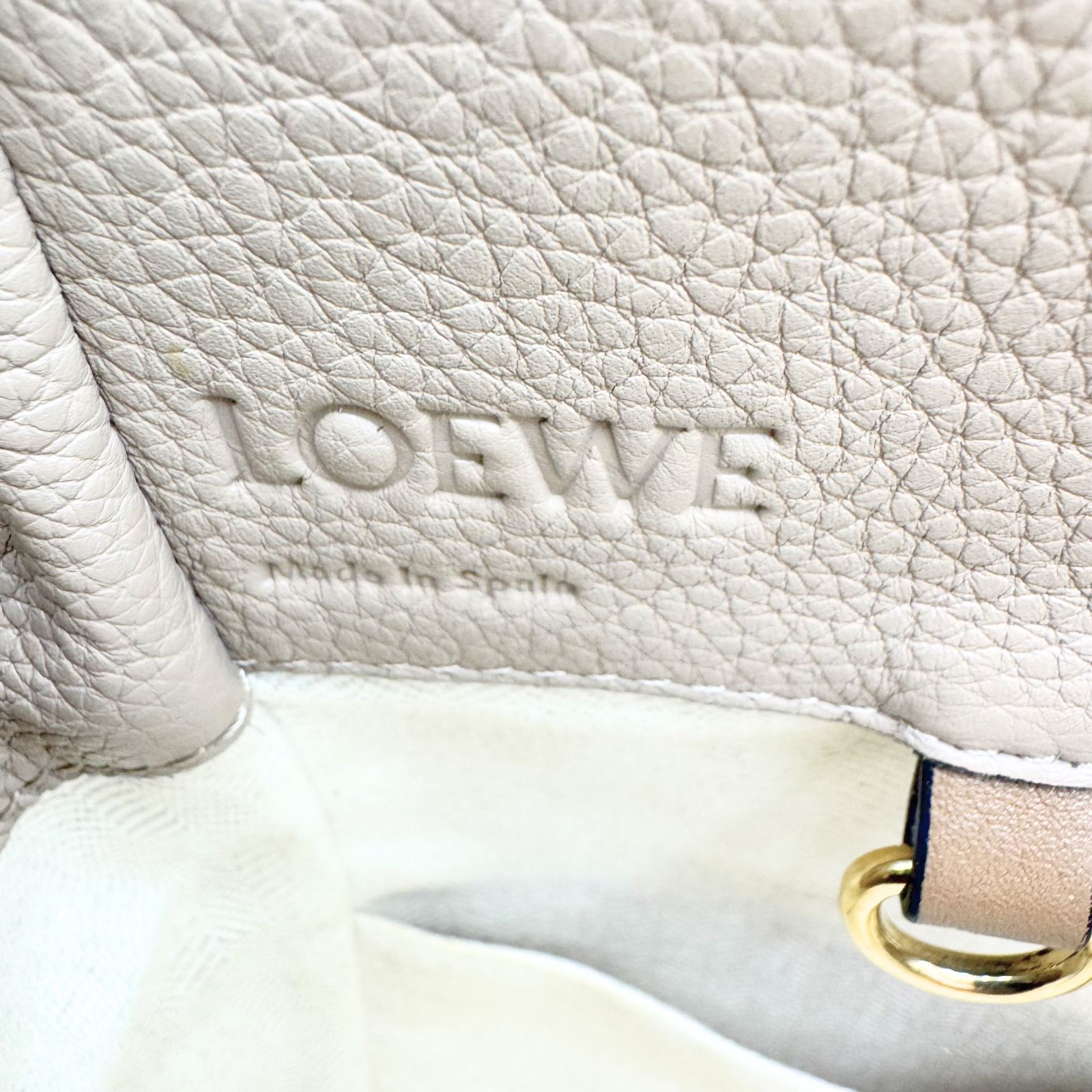 極美品 LOEWE ロエベ ハンモック ミニ ショルダーバッグ レザー 