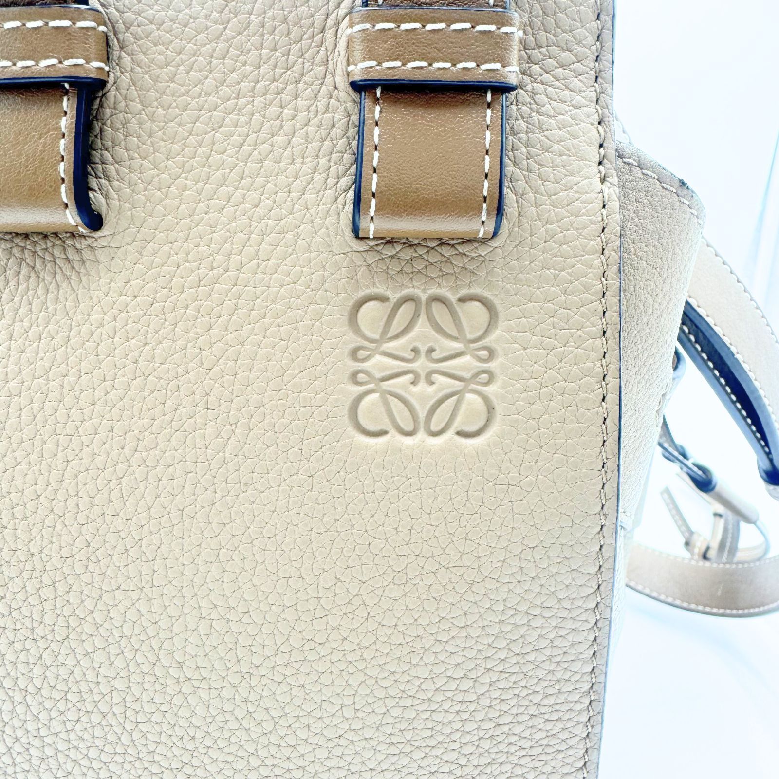 極美品 LOEWE ロエベ ハンモック ミニ ショルダーバッグ レザー 