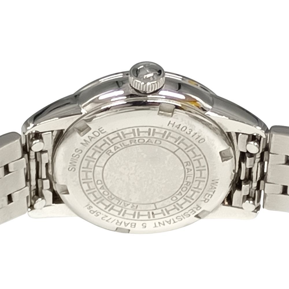 HAMILTON ハミルトン H403110 レイルロード 12Pダイヤ クォーツ レディース 腕時計 正規品 / C618 HAMILTON ハミルトン H403110 レイルロード 12Pダイヤ クォーツ