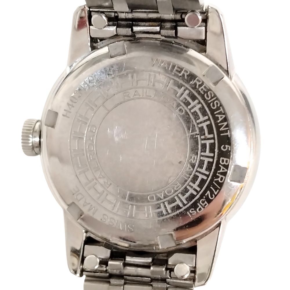 HAMILTON ハミルトン H403110 レイルロード 12Pダイヤ クォーツ レディース 腕時計 正規品 / C618 HAMILTON（ハミルトン） レイルロード レディース クォーツ 電池