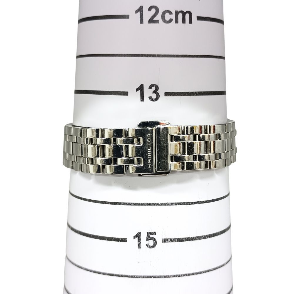 HAMILTON ハミルトン H403110 レイルロード 12Pダイヤ クォーツ レディース 腕時計 正規品 / C618 HAMILTON（ハミルトン） レイルロード レディース クォーツ 電池