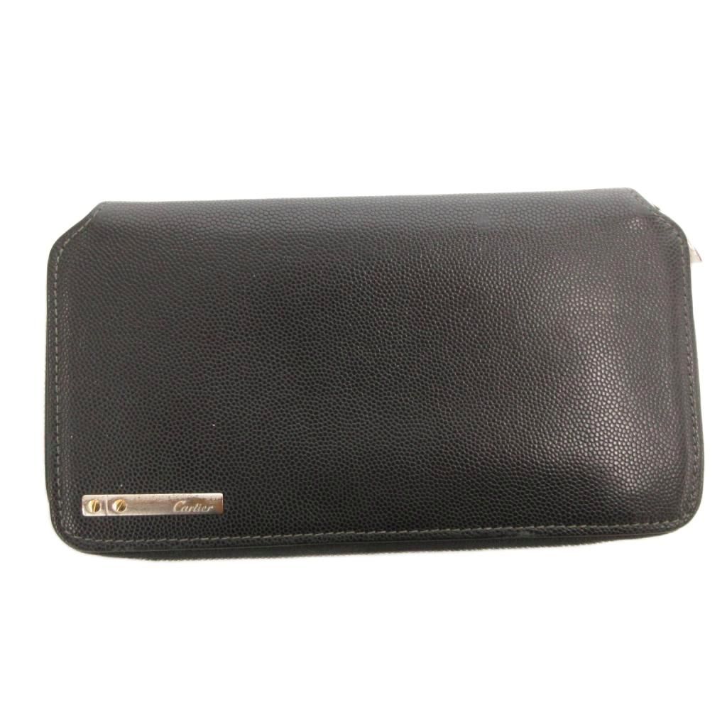 カルティエ Cartier サントス ドゥ カルティエ 長財布 ウォレット 小銭