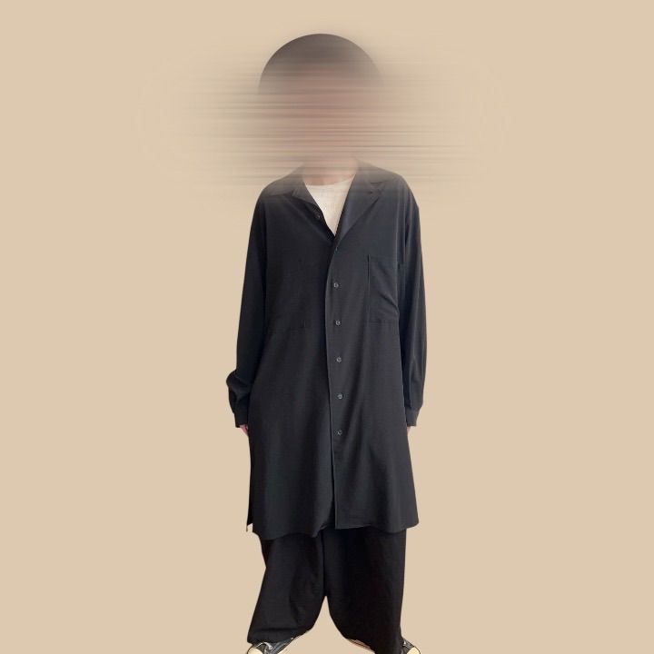 YOHJI YAMAMOTO PURE HOMME ヨウジヤマモト サンプル品 ロングシャツ