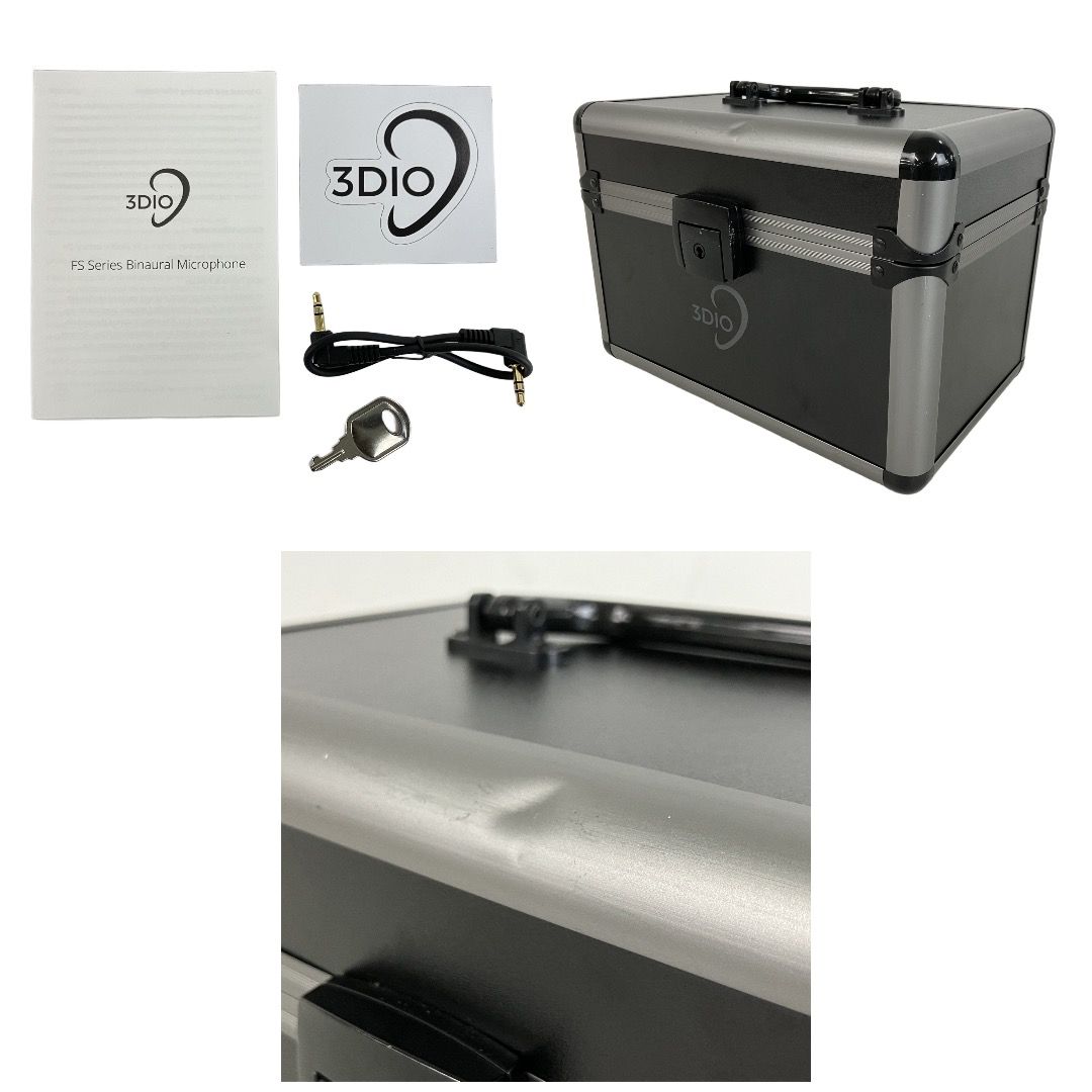 3DIO FS XLR バイノーラル 録音用マイク スリーディオ 音響機材