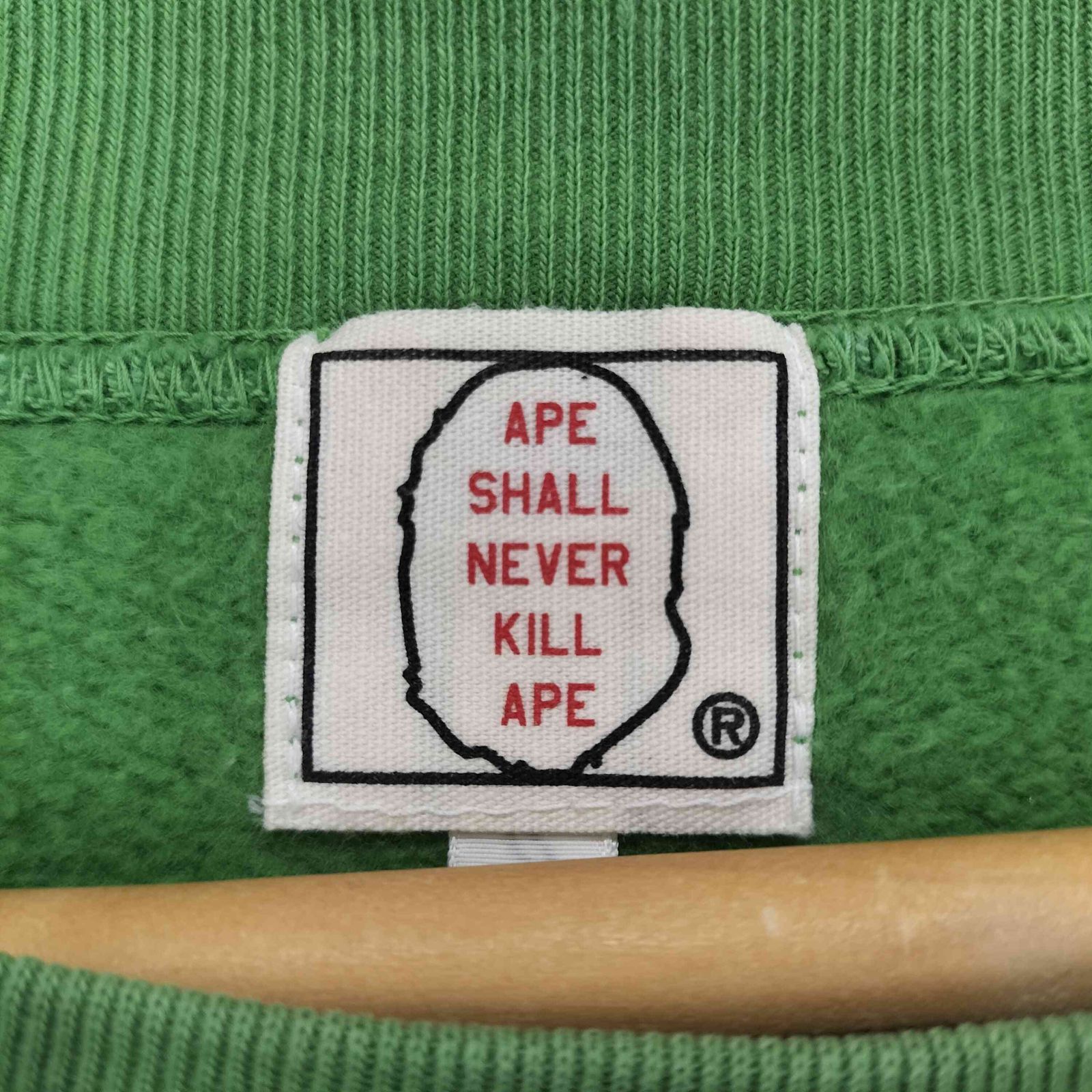 アベイシングエイプ A BATHING APE 90s 初期タグ BABY MILO ラグラン 