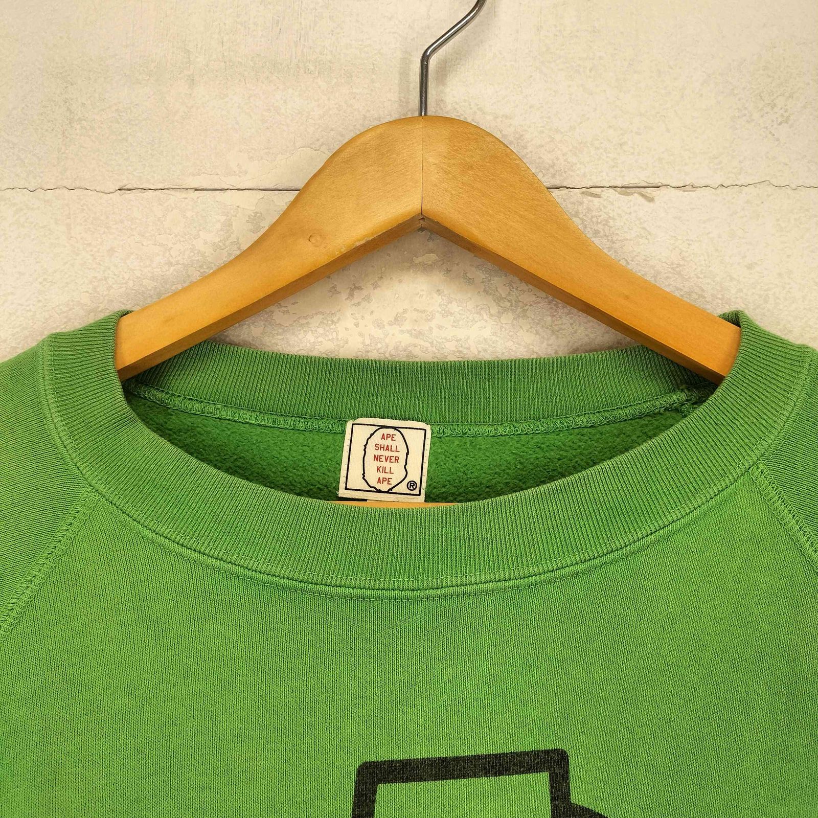 アベイシングエイプ A BATHING APE 90s 初期タグ BABY MILO ラグラン