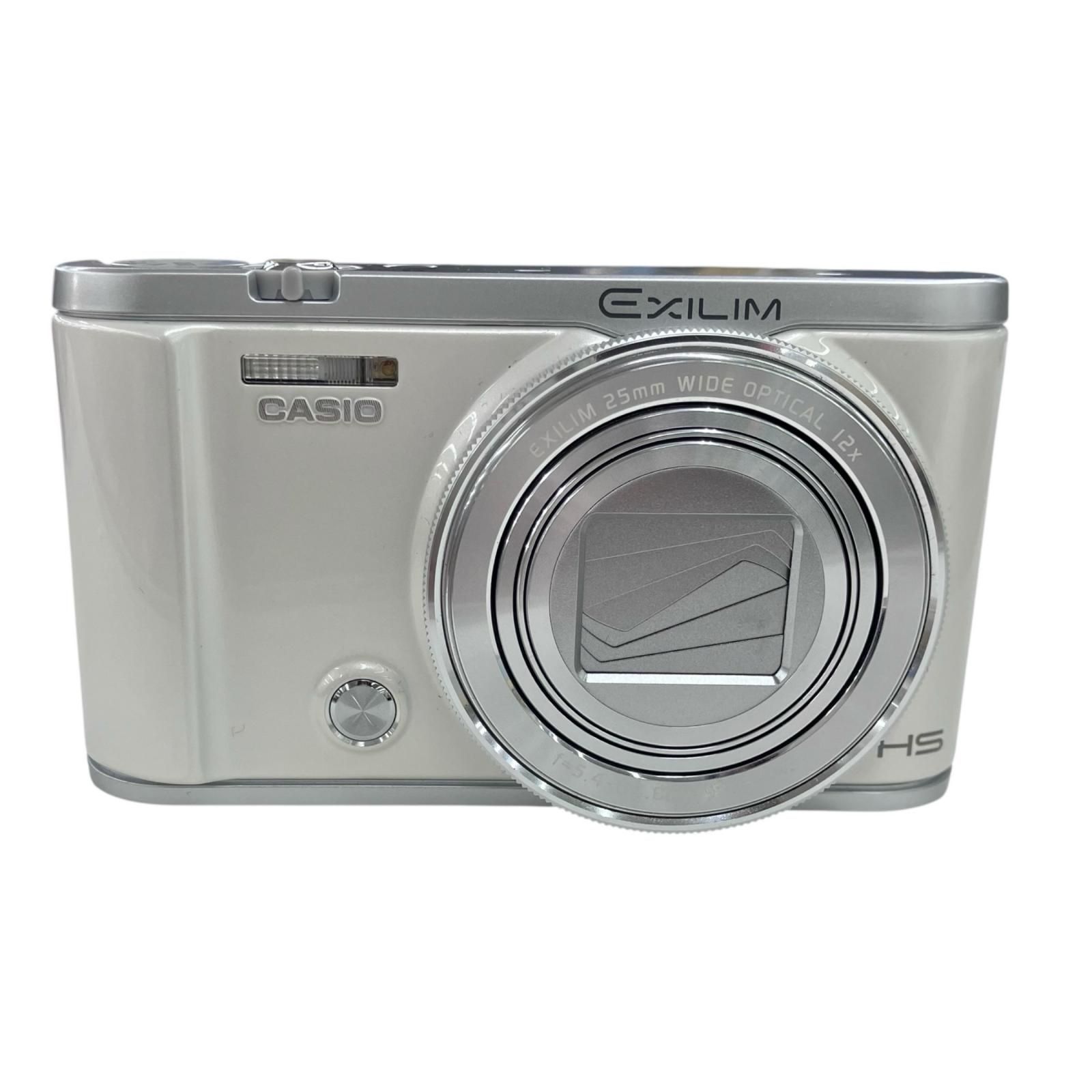 186000 ジャンク品 CASIO カシオ デジタルカメラ ホワイト EX-ZR3200